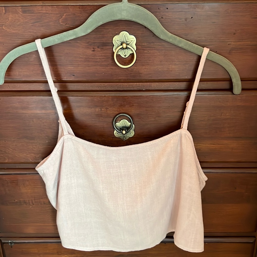L.A. Hearts Self Tie Cropped Camisole